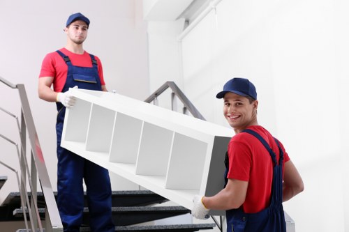 Removal team preparing a safe home move in Kennington