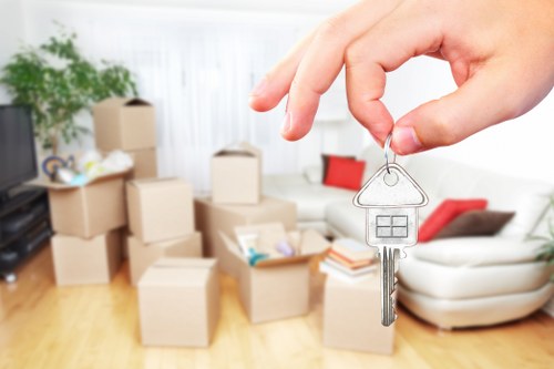 Local moving team handling access in Kennington