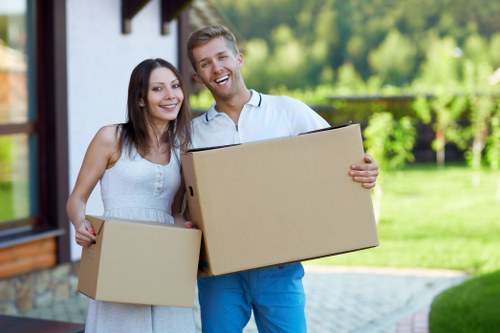 Experienced removal company assisting with a London move