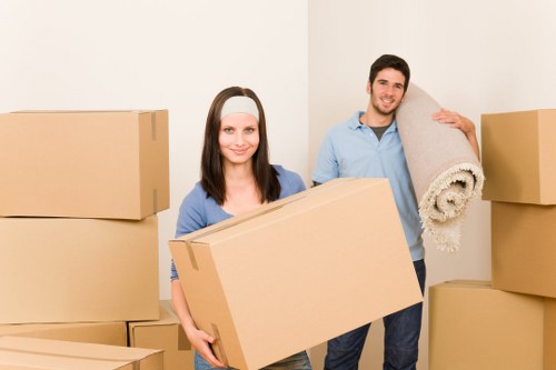 Careful packing and box handling for a local move in Kennington
