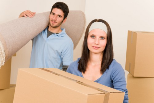 Customer booking confirmation for a UK removals service