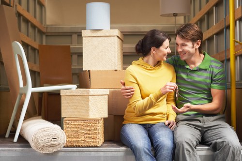 Local van removal support for flats and apartments in Kennington
