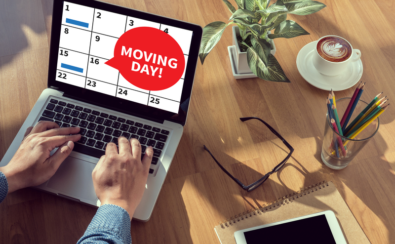 Loading furniture into a moving truck for a Kennington home or office move